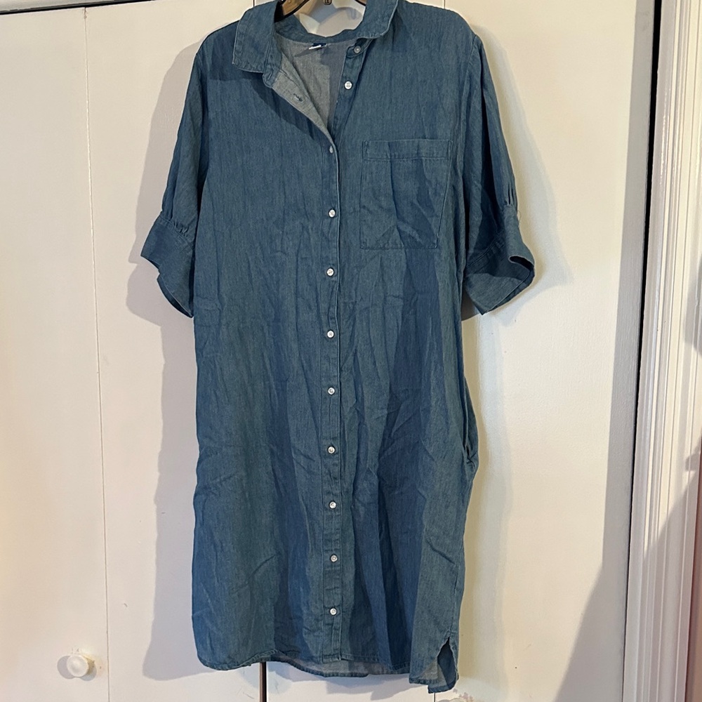 Denim dress